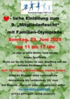 Einladung zum Mitgliederfescht