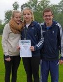 Felicitas Fallert holt Hürden-Silber