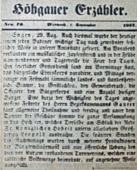 Die Gründung des Turnvereins Engen