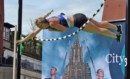 Zugabe für Luzia Herzig in Ulm beim „City Jump"